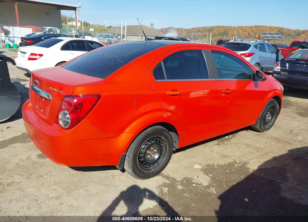 2013 CHEVROLET SONIC LT AUTO VIN: 1G1JC5SH6D4119559