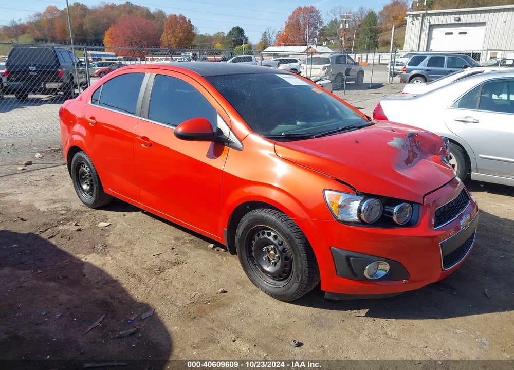 2013 CHEVROLET SONIC LT AUTO VIN: 1G1JC5SH6D4119559