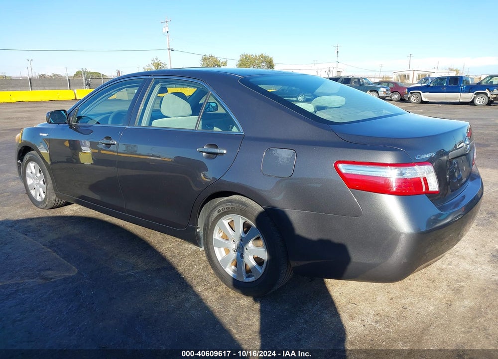 2007 TOYOTA CAMRY HYBRID VIN: JTNBB46K473027130