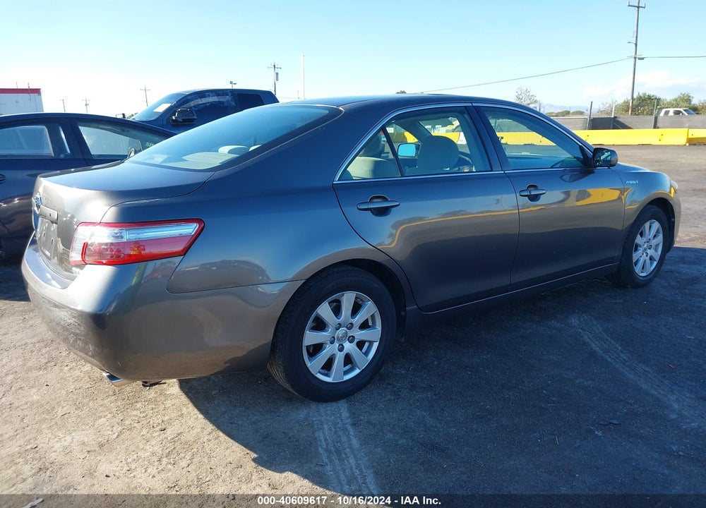 2007 TOYOTA CAMRY HYBRID VIN: JTNBB46K473027130