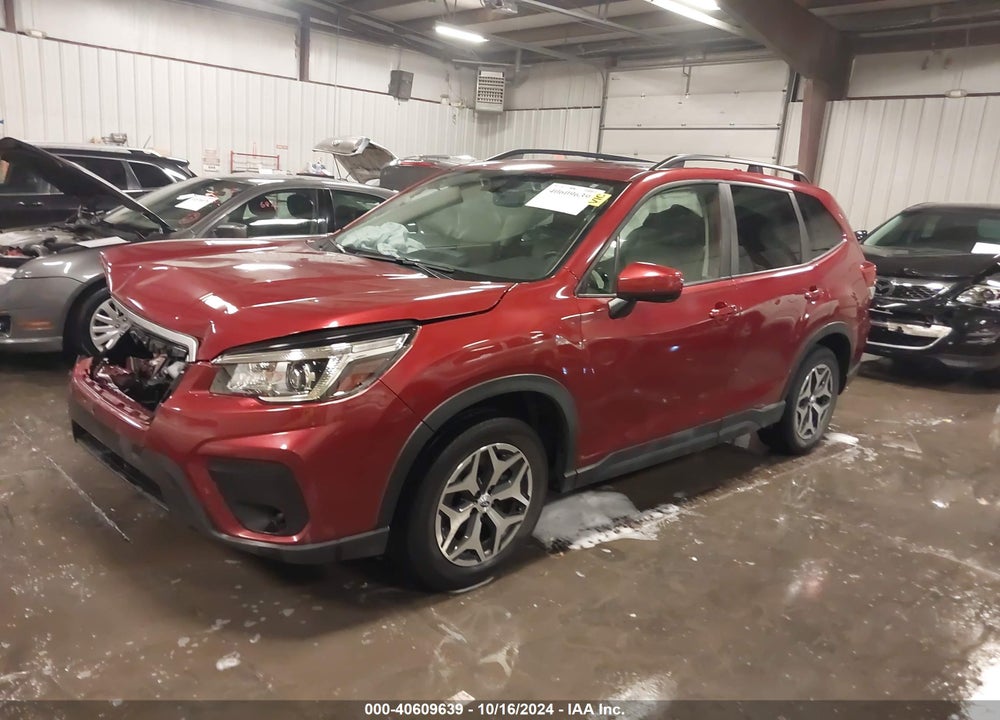 2019 SUBARU FORESTER PREMIUM VIN: JF2SKAGC0KH473122