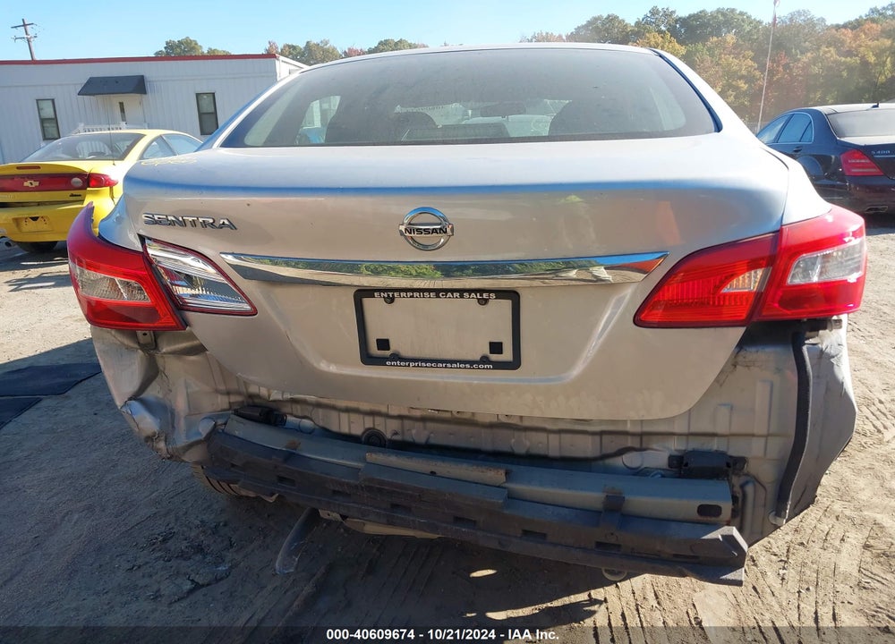 2019 NISSAN SENTRA S VIN: 3N1AB7AP6KY366530