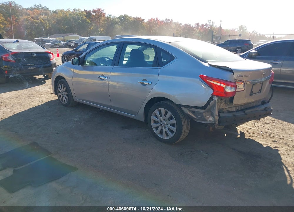 2019 NISSAN SENTRA S VIN: 3N1AB7AP6KY366530