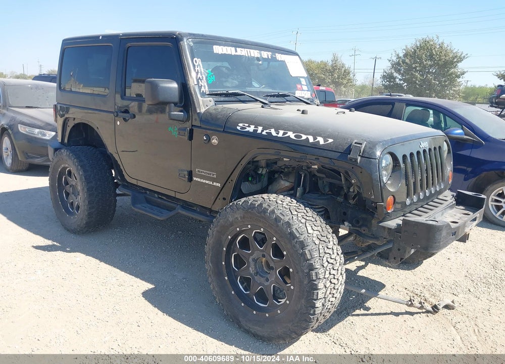 2013 JEEP WRANGLER SPORT VIN: 1C4AJWAG1DL701845