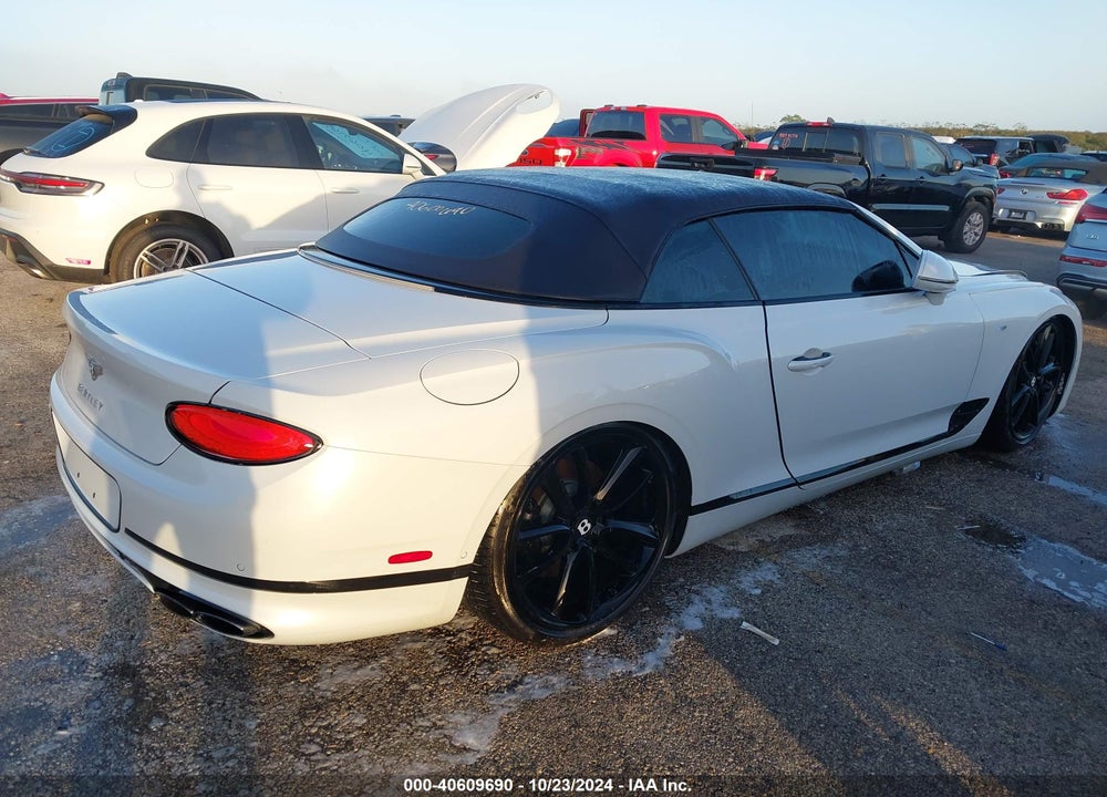 2022 BENTLEY CONTINENTAL GT MULLINER/V8 VIN: SCBDG4ZG6NC002140