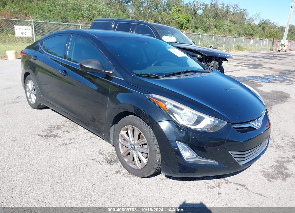 2015 HYUNDAI ELANTRA SE VIN: 5NPDH4AE8FH636379