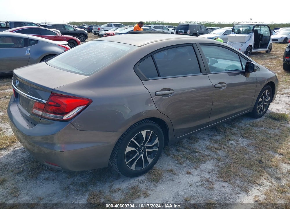 2013 HONDA CIVIC EX-L VIN: 19XFB2F92DE090951