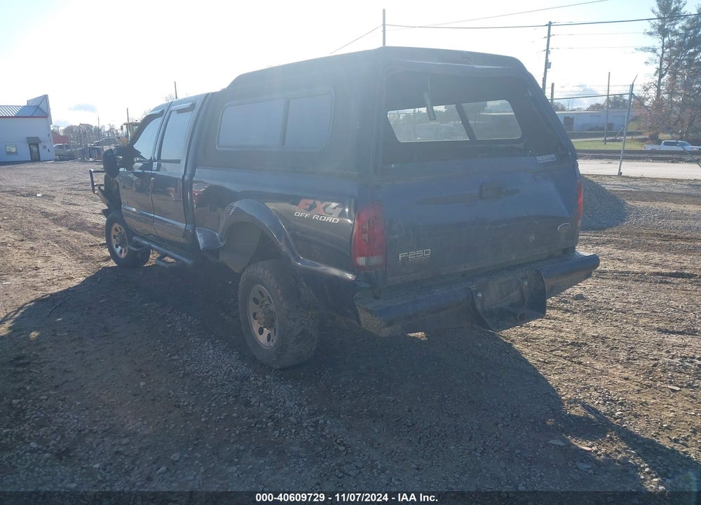 2003 FORD F-250 LARIAT/XL/XLT VIN: 1FTNW21P33EC01135