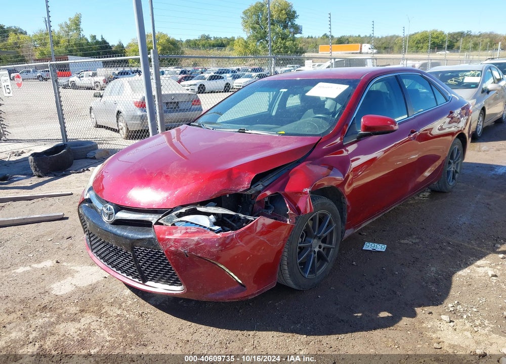 2016 TOYOTA CAMRY SE VIN: 4T1BF1FK5GU597814