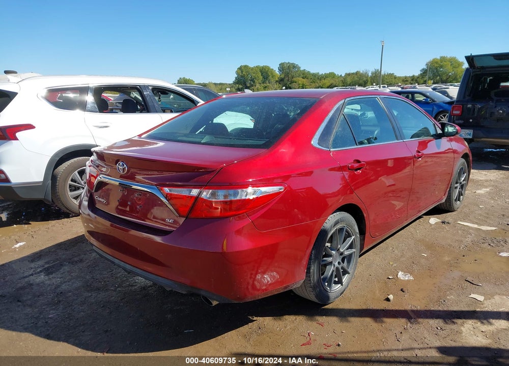 2016 TOYOTA CAMRY SE VIN: 4T1BF1FK5GU597814