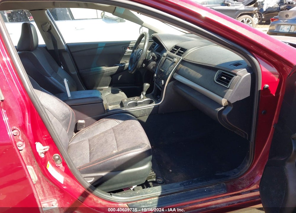 2016 TOYOTA CAMRY SE VIN: 4T1BF1FK5GU597814