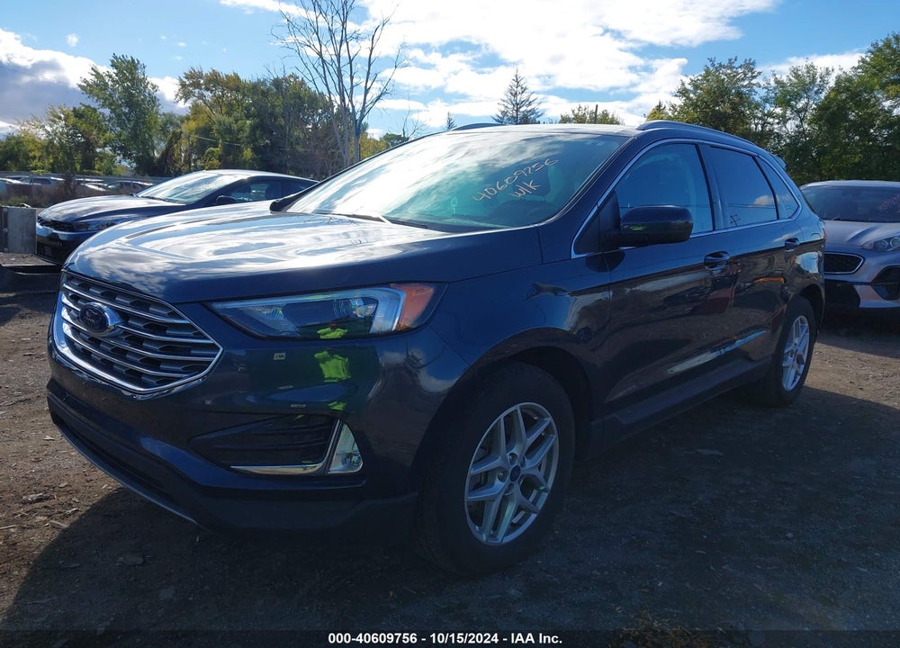 2022 FORD EDGE SEL VIN: 2FMPK4J91NBB10201