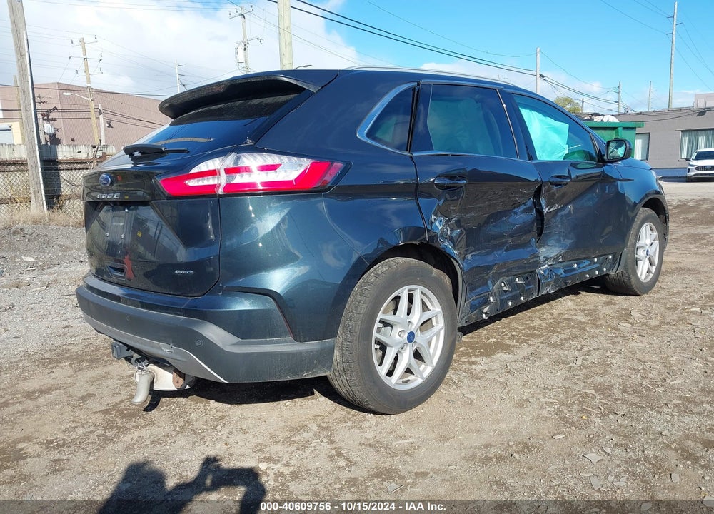 2022 FORD EDGE SEL VIN: 2FMPK4J91NBB10201