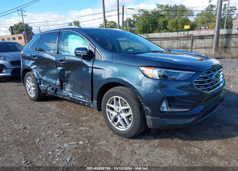 2022 FORD EDGE SEL VIN: 2FMPK4J91NBB10201