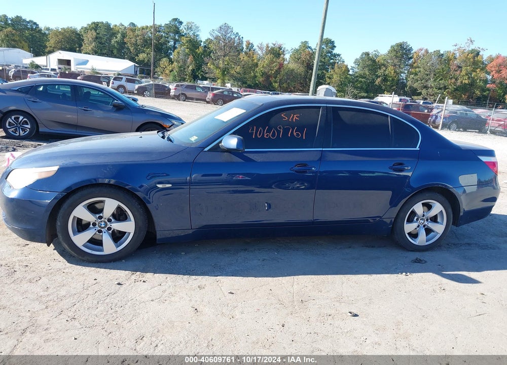 2007 BMW 525I VIN: WBANE53567CK92397