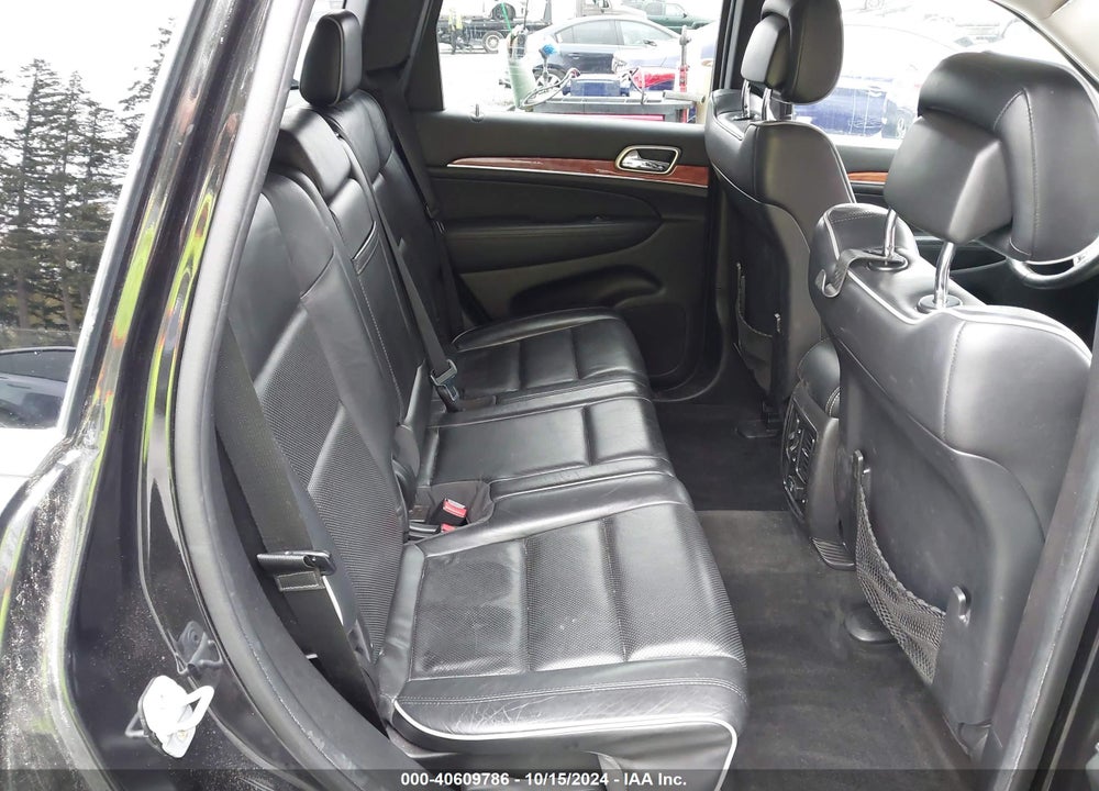 2012 JEEP GRAND CHEROKEE OVERLAND VIN: 1C4RJFCTXCC287590