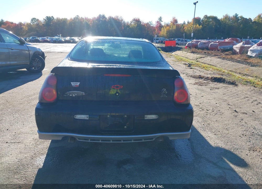 2001 CHEVROLET MONTE CARLO SS VIN: 2G1WX15K019323101