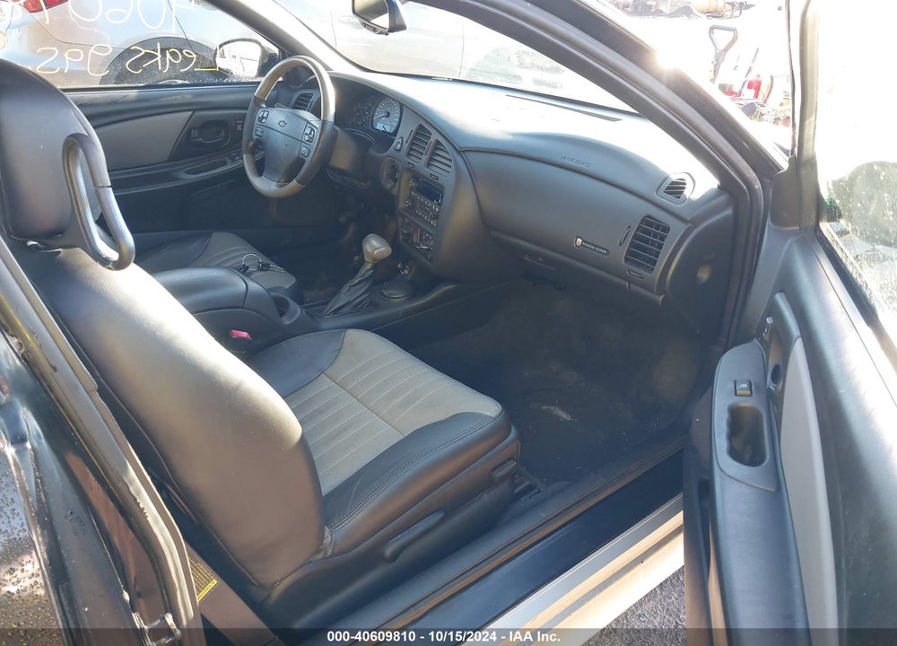 2001 CHEVROLET MONTE CARLO SS VIN: 2G1WX15K019323101