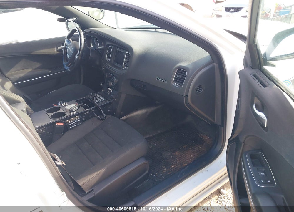 2018 DODGE CHARGER POLICE RWD VIN: 2C3CDXAG5JH176968