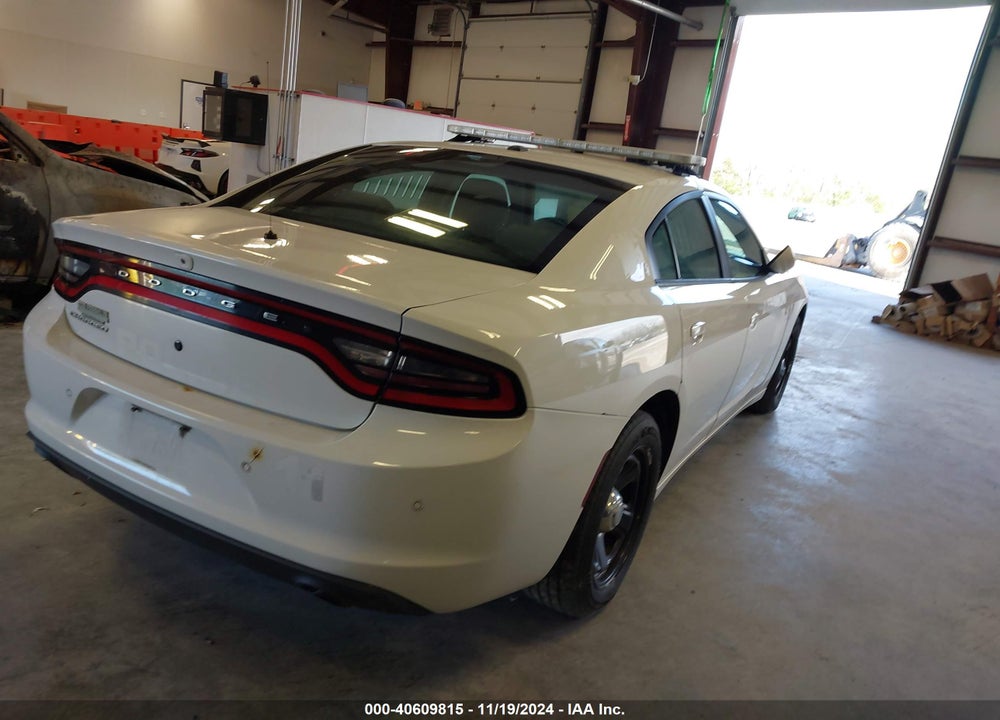 2018 DODGE CHARGER POLICE RWD VIN: 2C3CDXAG5JH176968