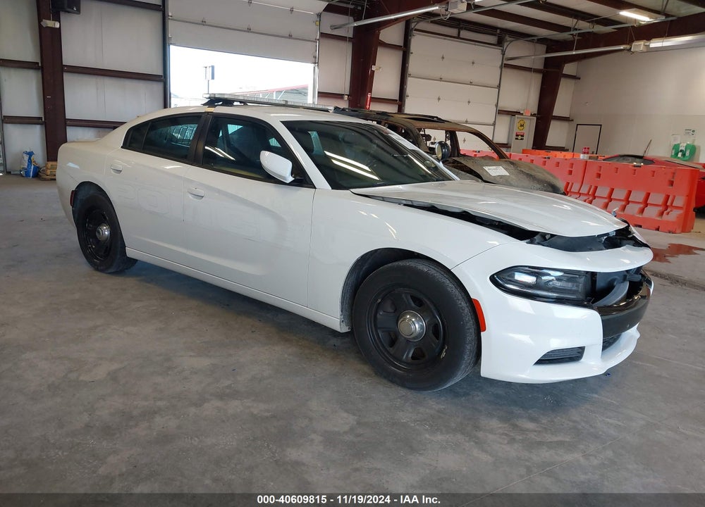 2018 DODGE CHARGER POLICE RWD VIN: 2C3CDXAG5JH176968