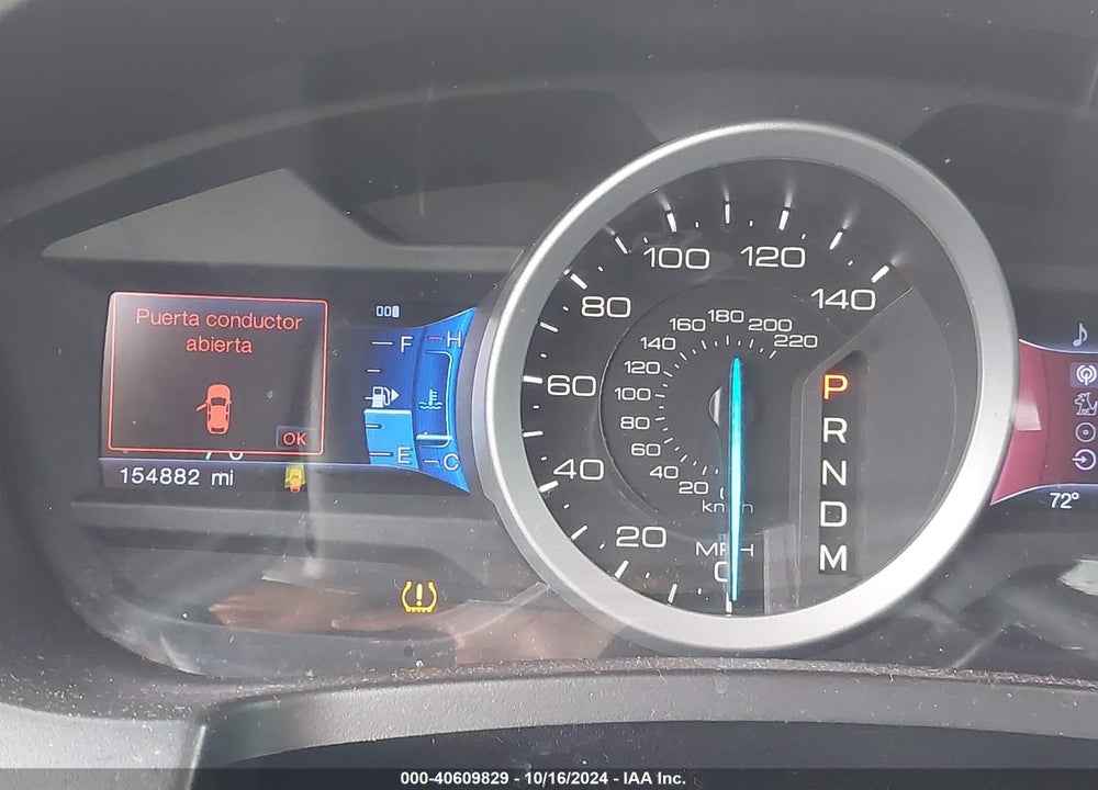 2013 FORD EXPLORER LIMITED VIN: 1FM5K7F89DGA74127