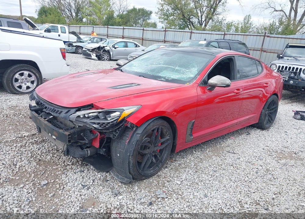 2018 KIA STINGER GT2 VIN: KNAE55LC3J6027232