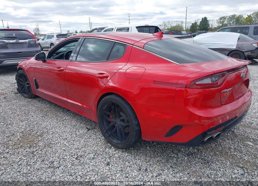 2018 KIA STINGER GT2 VIN: KNAE55LC3J6027232