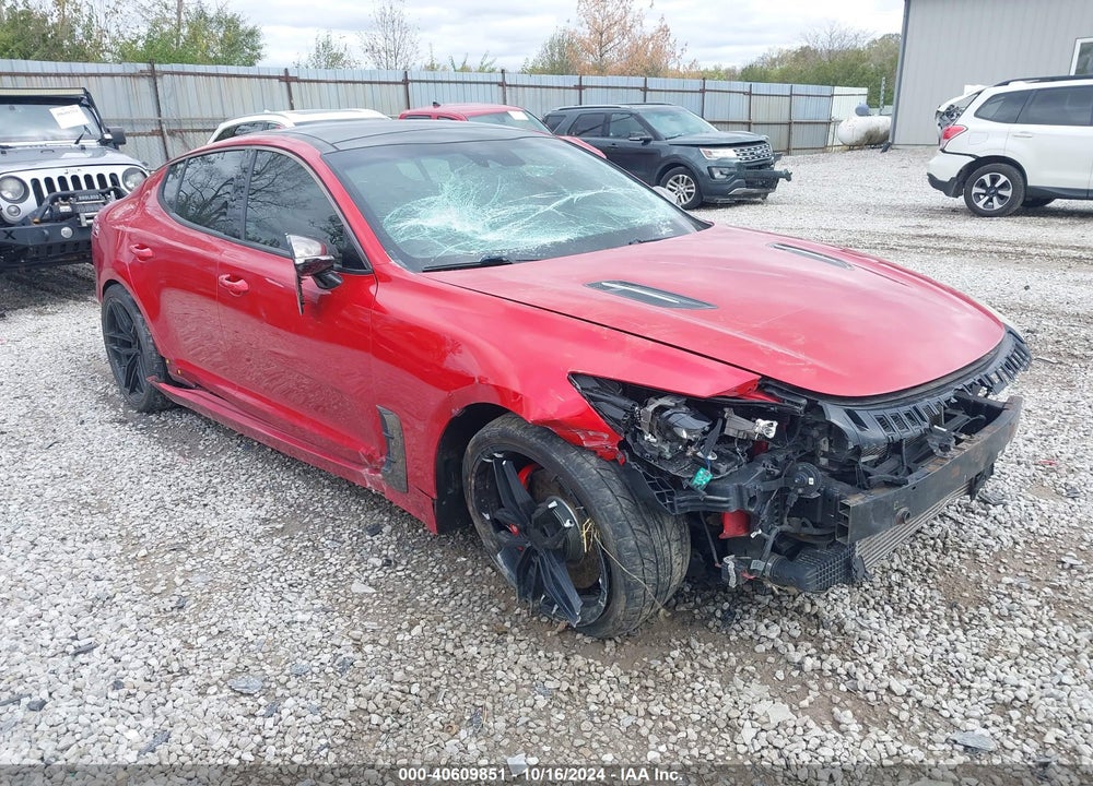 2018 KIA STINGER GT2 VIN: KNAE55LC3J6027232
