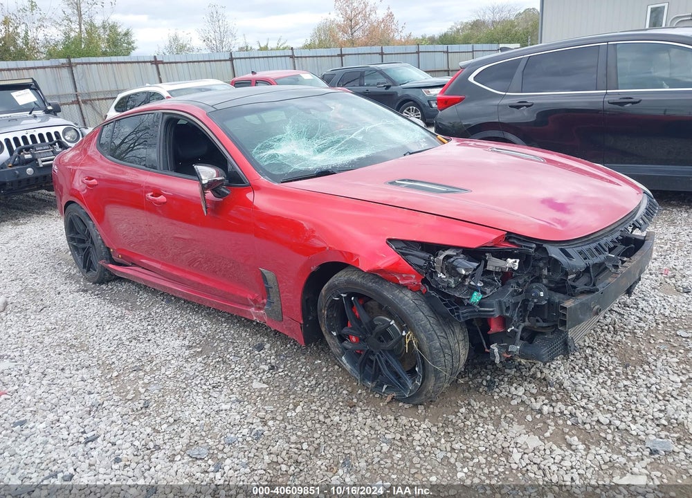 2018 KIA STINGER GT2 VIN: KNAE55LC3J6027232