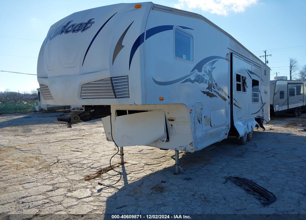 2009 FOREST RIVER WILDCAT VIN: 4X4FWCG269V021009