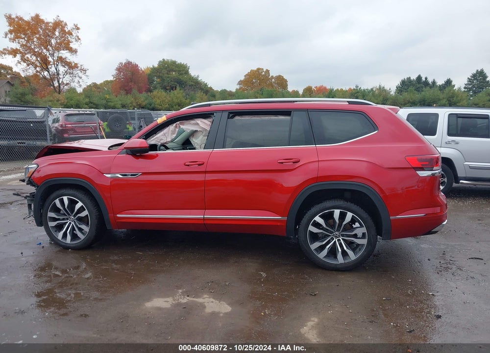2021 VOLKSWAGEN ATLAS 3.6L V6 SEL R-LINE VIN: 1V2SR2CA2MC549264