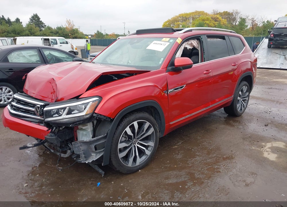 2021 VOLKSWAGEN ATLAS 3.6L V6 SEL R-LINE VIN: 1V2SR2CA2MC549264