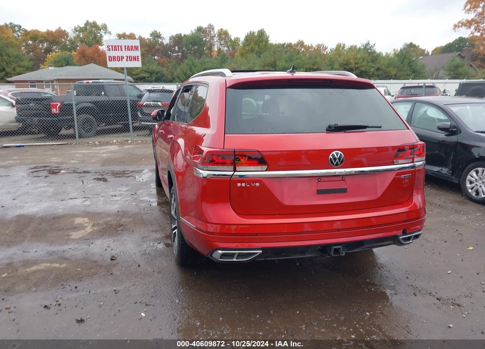 2021 VOLKSWAGEN ATLAS 3.6L V6 SEL R-LINE VIN: 1V2SR2CA2MC549264