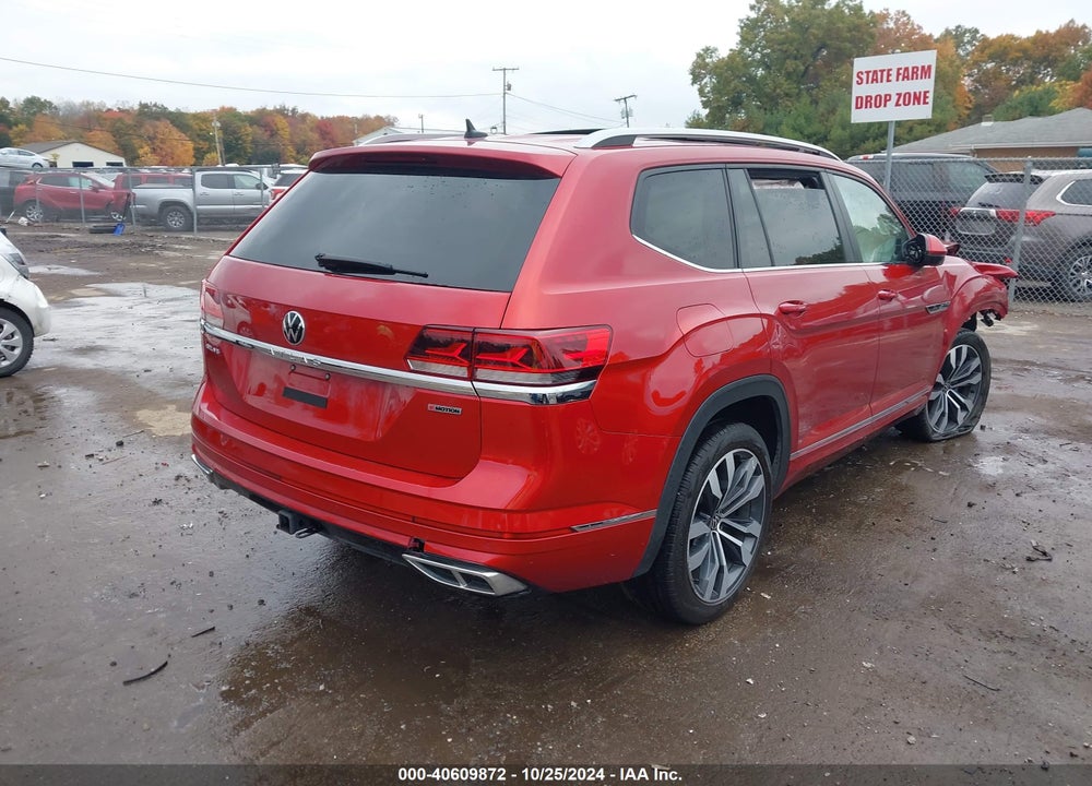 2021 VOLKSWAGEN ATLAS 3.6L V6 SEL R-LINE VIN: 1V2SR2CA2MC549264