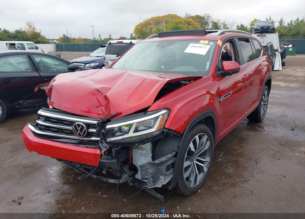 2021 VOLKSWAGEN ATLAS 3.6L V6 SEL R-LINE VIN: 1V2SR2CA2MC549264
