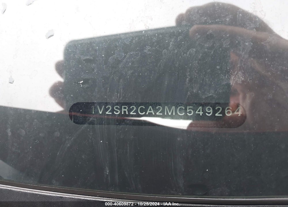 2021 VOLKSWAGEN ATLAS 3.6L V6 SEL R-LINE VIN: 1V2SR2CA2MC549264