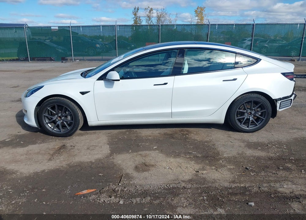 2021 TESLA MODEL 3 STANDARD RANGE PLUS REAR-WHEEL DRIVE VIN: 5YJ3E1EA1MF096718