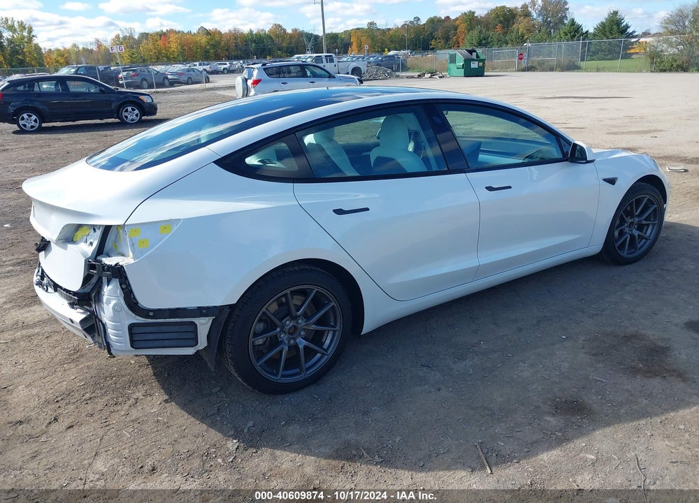 2021 TESLA MODEL 3 STANDARD RANGE PLUS REAR-WHEEL DRIVE VIN: 5YJ3E1EA1MF096718
