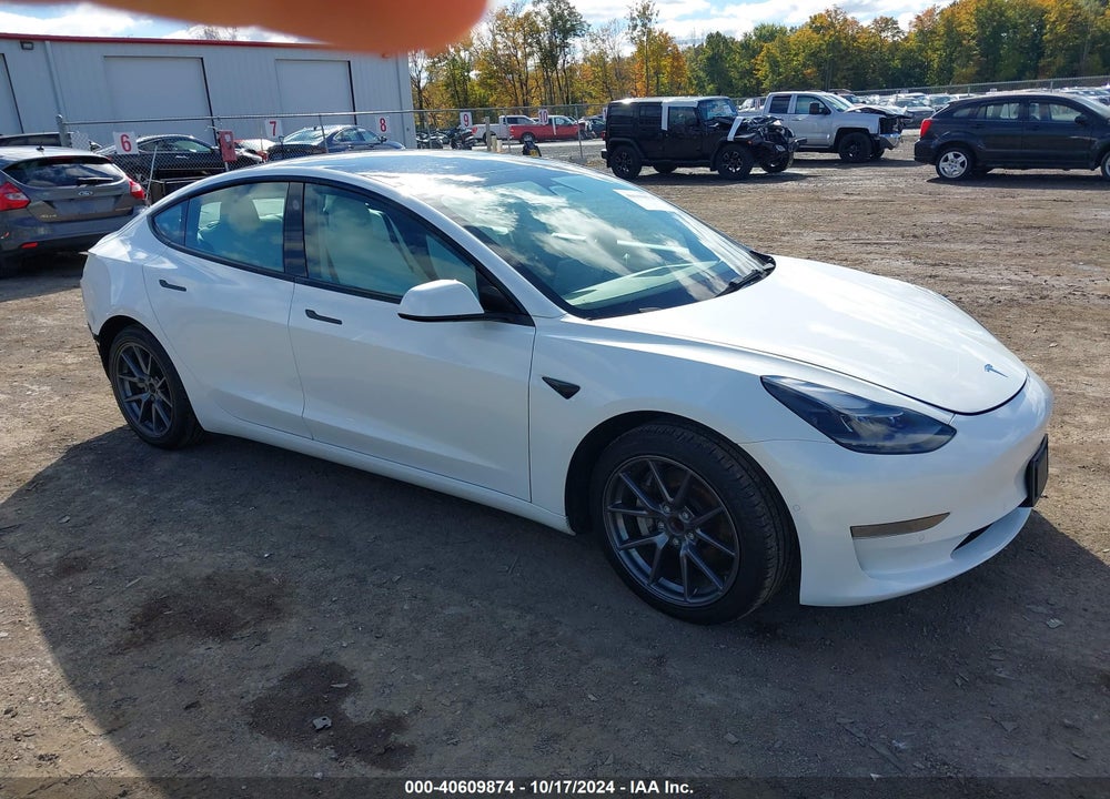 2021 TESLA MODEL 3 STANDARD RANGE PLUS REAR-WHEEL DRIVE VIN: 5YJ3E1EA1MF096718