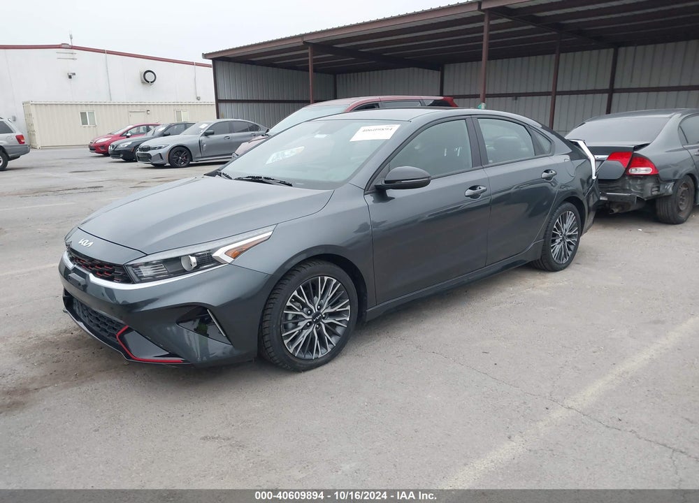 2022 KIA FORTE GT LINE VIN: 3KPF54AD3NE457632