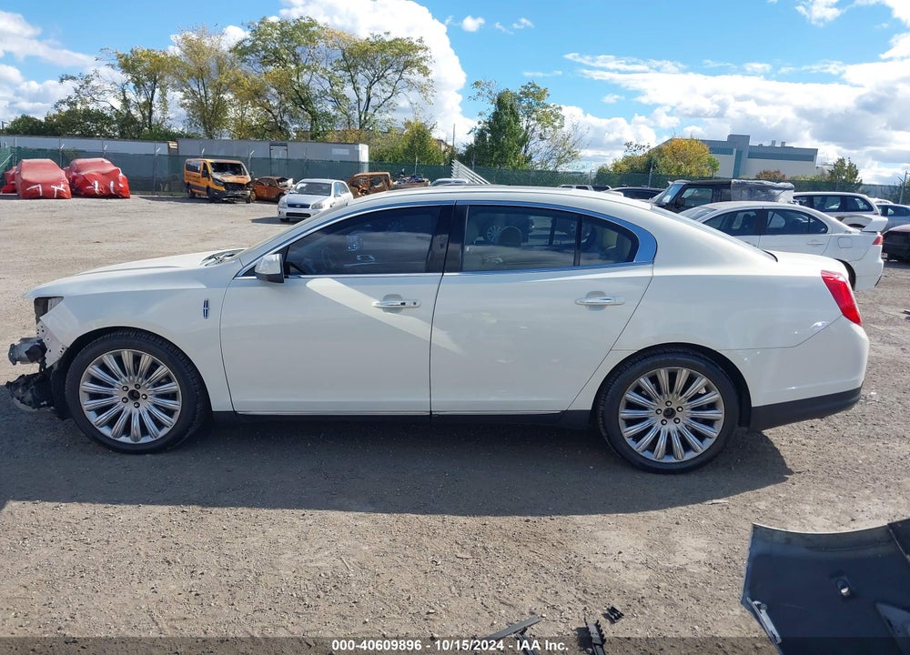 2013 LINCOLN MKS VIN: 1LNHL9EK5DG615189