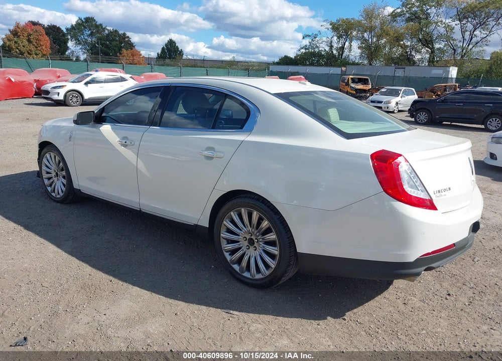 2013 LINCOLN MKS VIN: 1LNHL9EK5DG615189