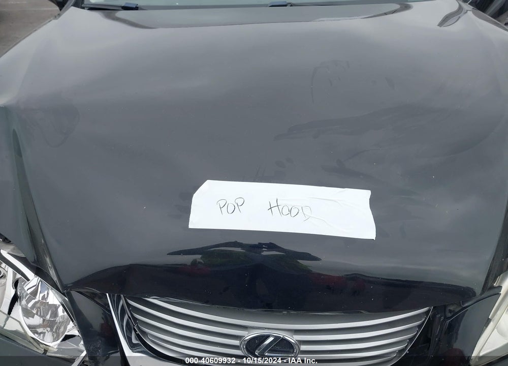 2007 LEXUS ES 350 VIN: JTHBJ46G572085058
