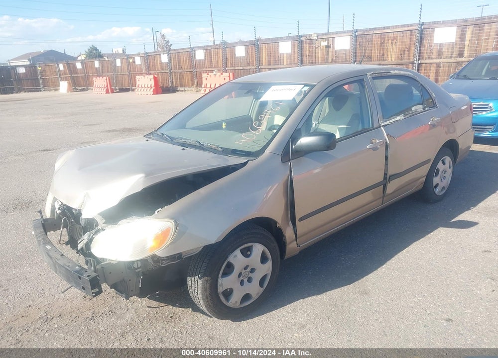 2004 TOYOTA COROLLA CE VIN: 1NXBR32E54Z219877