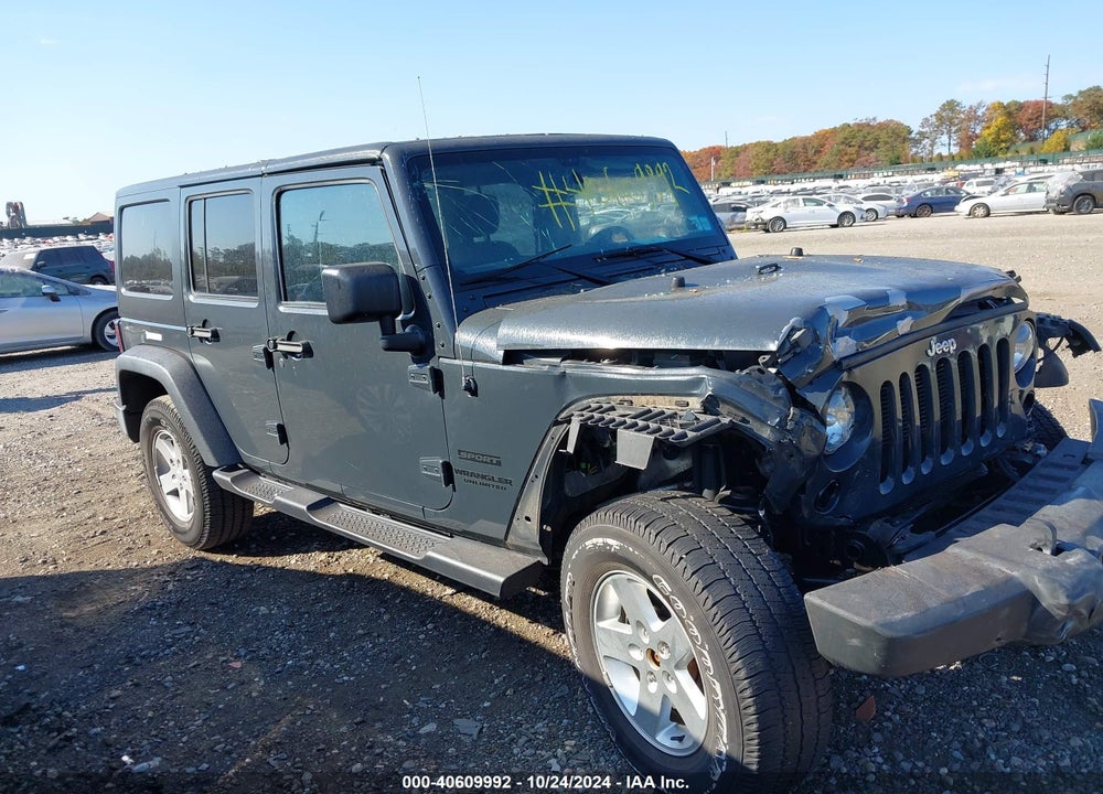 2016 JEEP WRANGLER UNLIMITED SPORT VIN: 1C4HJWDG0GL326464