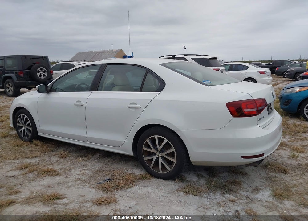 2017 VOLKSWAGEN JETTA 1.4T SE VIN: 3VWDB7AJ6HM250277