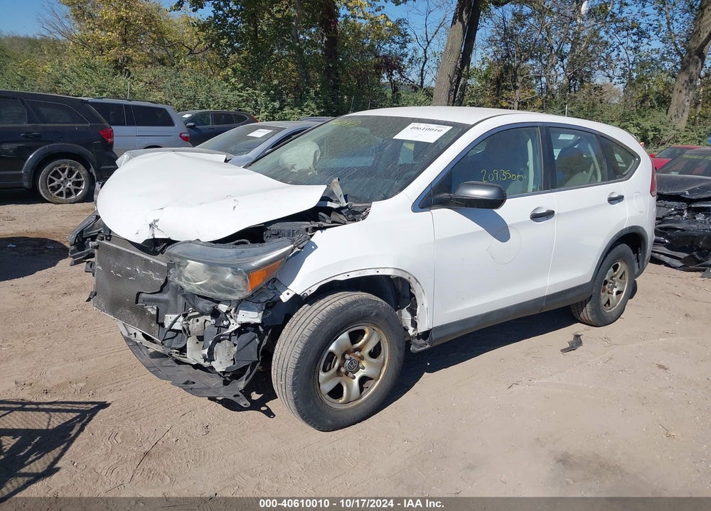 2012 HONDA CR-V LX VIN: 5J6RM4H39CL022464