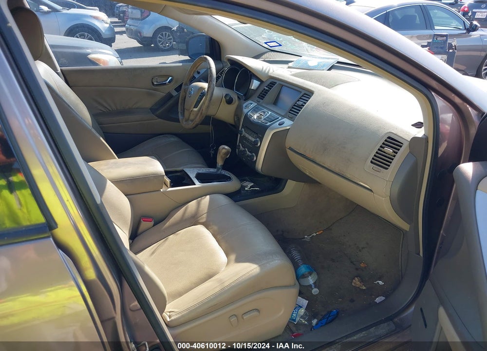 2010 NISSAN MURANO SL VIN: JN8AZ1MU3AW012014