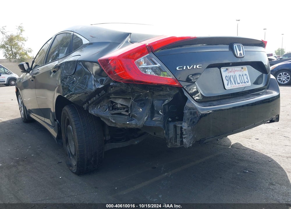 2016 HONDA CIVIC LX VIN: 2HGFC2F51GH537631